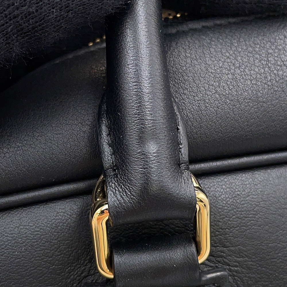 ロエベ ハンドバッグ アマソナ23 ナパカーフレザー A039N07X01 LOEWE 2way 黒