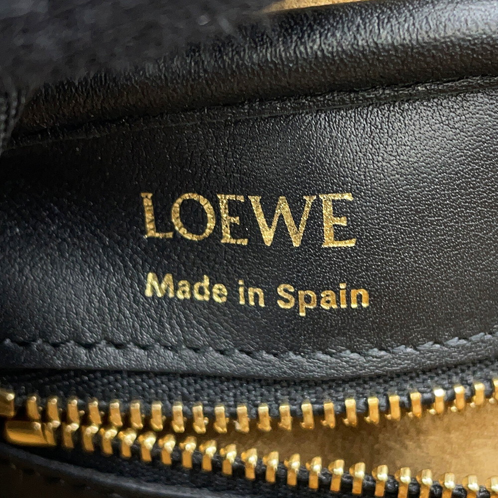ロエベ ハンドバッグ アマソナ23 ナパカーフレザー A039N07X01 LOEWE 2way 黒