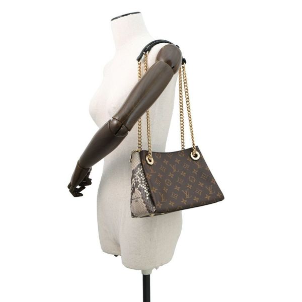 ルイヴィトン チェーンショルダーバッグ モノグラム パイソン スレンヌBB N96952 LOUIS VUITTON