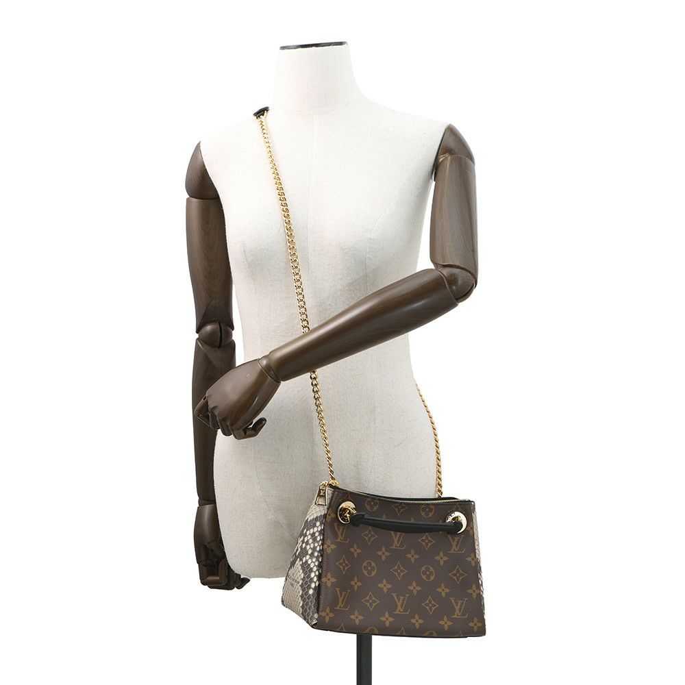 ルイヴィトン チェーンショルダーバッグ モノグラム パイソン スレンヌBB N96952 LOUIS VUITTON