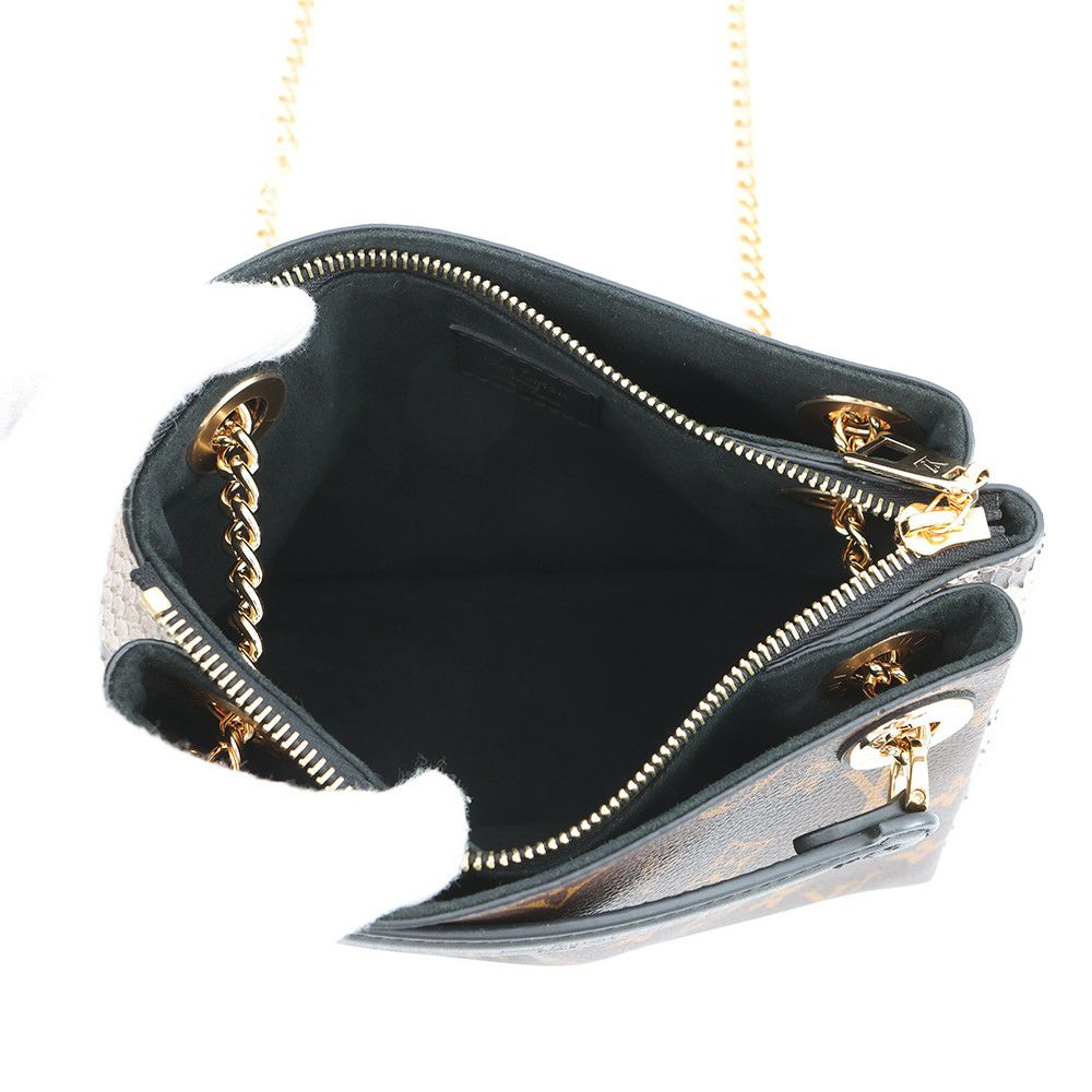 ルイヴィトン チェーンショルダーバッグ モノグラム パイソン スレンヌBB N96952 LOUIS VUITTON