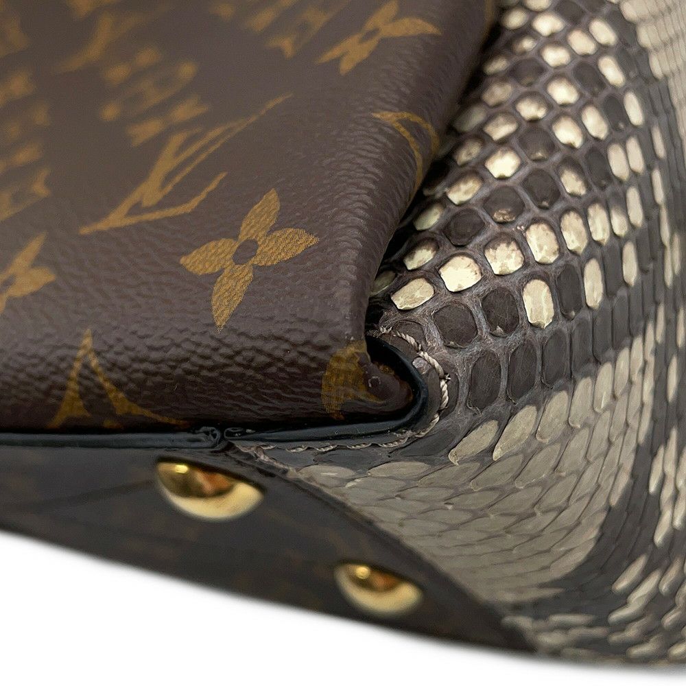 ルイヴィトン チェーンショルダーバッグ モノグラム パイソン スレンヌBB N96952 LOUIS VUITTON