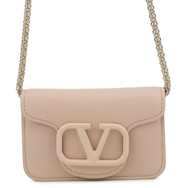 ヴァレンティノ・ガラヴァーニ チェーンショルダーカードケース レザー P0Y41ZXL VALENTINO バッグ