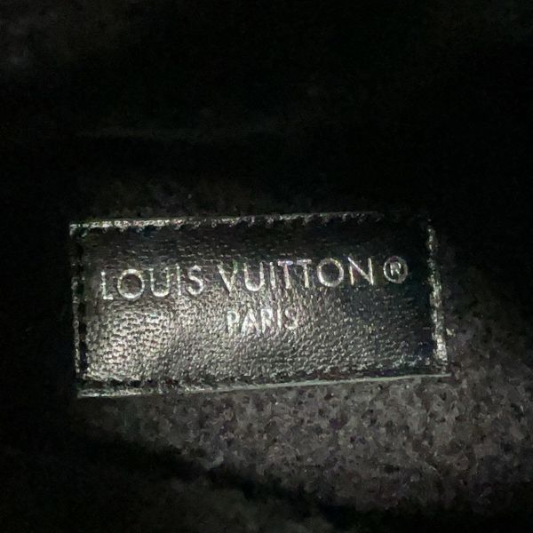 ルイヴィトン ブーツ シアリング レザー LV ボブール・ライン アンクルブーツ レディースサイズ38 LOUIS VUITTON 黒 ブラック