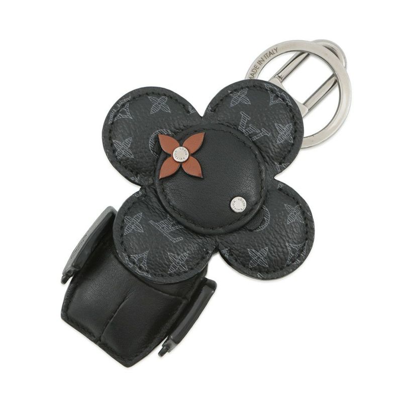 ルイヴィトン バッグチャーム モノグラム・エクリプス ポルト クレ ドゥドゥ ヴィヴィエンヌ MP1998 黒