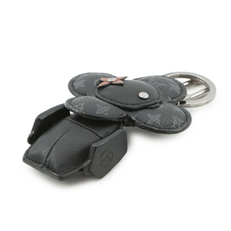 ルイヴィトン バッグチャーム モノグラム・エクリプス ポルト クレ ドゥドゥ ヴィヴィエンヌ MP1998 黒