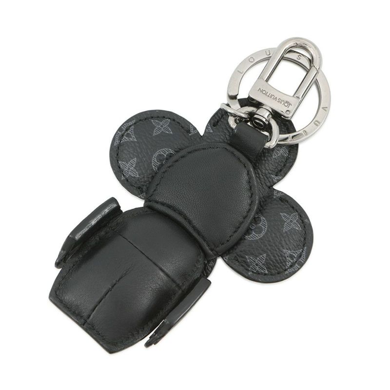 ルイヴィトン バッグチャーム モノグラム・エクリプス ポルト クレ ドゥドゥ ヴィヴィエンヌ MP1998 黒