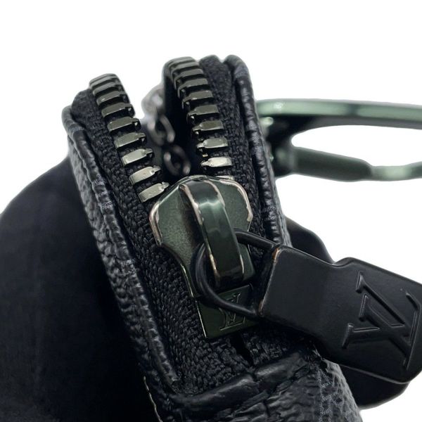 ルイヴィトン ポーチ モノグラム・エクリプス ヴィヴィエンヌ ジップ・キーリング M62895 キーホルダー メンズ ポップアップストア限定 黒