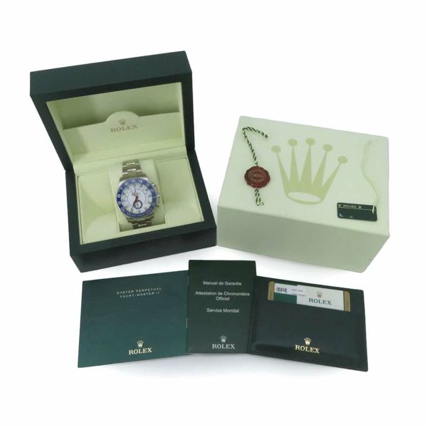 ロレックス ヨットマスター2  ランダムシリアル ルーレット 116680 ROLEX 腕時計 白文字盤