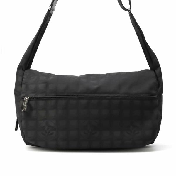 シャネル ショルダーバッグ ニュートラベルライン メッセンジャーバッグ ナイロン/レザー CHANEL 黒 安心保証 |  中古・新品ブランド販売ギャラリーレア公式通販