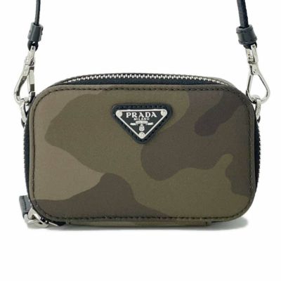 ☆プラダ ショルダーバッグ カモフラージュ ミニ ナイロン PRADA