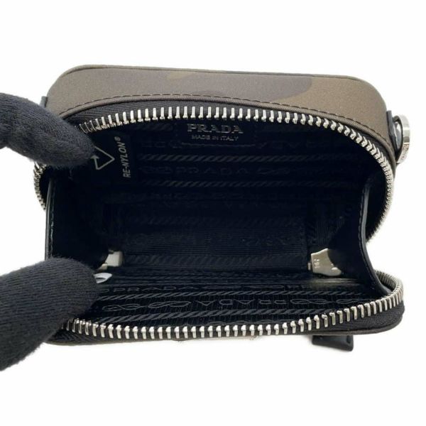 プラダ　PRADA カモフラージュ ショルダーバッグ ☆プラダ ショルダーバッグ カモフラージュ ミニ ナイロン PRADA