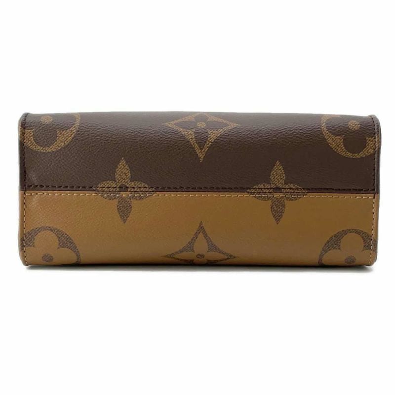 ルイヴィトン ハンドバッグ モノグラム・リバース オンザゴーPM M46373 トートバッグ 2wayショルダーバッグ