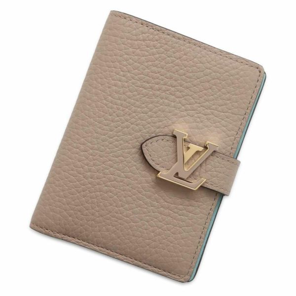 ルイヴィトン 二つ折り財布 LV ヴェルティカル ウォレット コンパクト トリヨンレザー M82198 LOUIS VUITTON