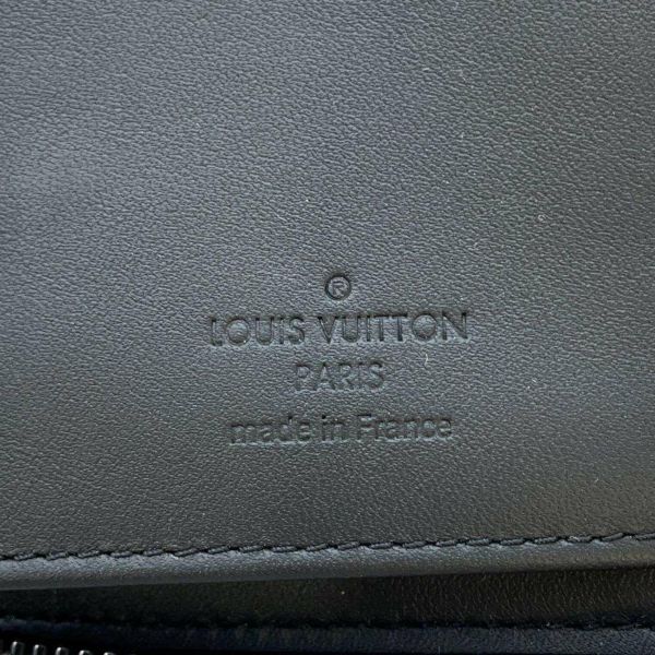 ルイヴィトン 長財布 アエログラム・レザー ジッピーウォレット・ヴェルティカル M81767 LOUIS VUITTON 黒