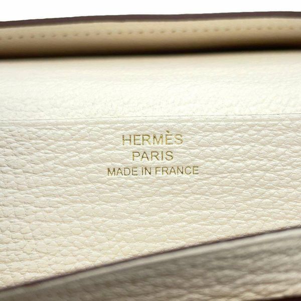 エルメス 長財布 ベアンスフレ クレ/ゴールド金具 シェブルミゾル Z刻印 HERMES 財布