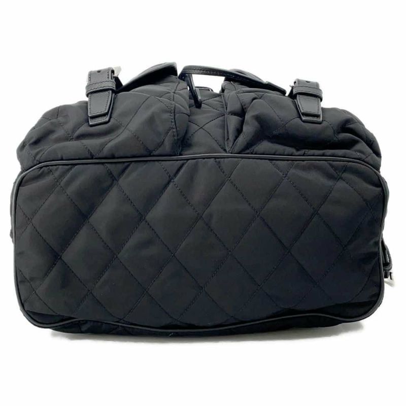 プラダ リュック ナイロン キルティング バックパック 1BZ811 PRADA バッグ リュックサック 黒