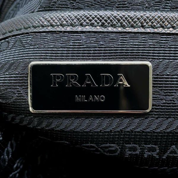 プラダ リュック ナイロン キルティング バックパック 1BZ811 PRADA バッグ リュックサック 黒