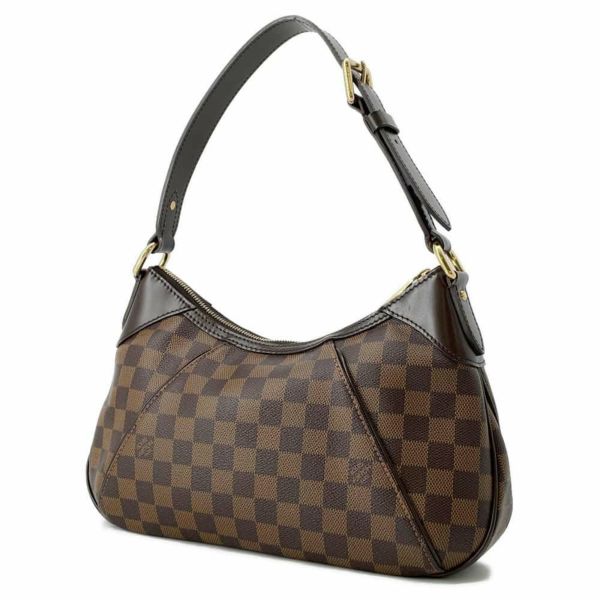 ルイヴィトン ショルダーバッグ ダミエ・エベヌ テムズPM N48180 LOUIS VUITTON ワンショルダー ホーボーバッグ