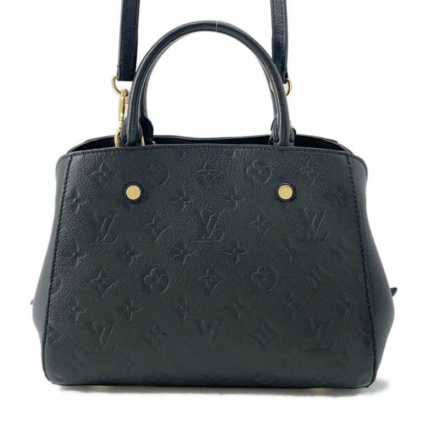 ルイヴィトン ハンドバッグ モノグラム アンプラント モンテーニュBB 2wayショルダーバッグ M41053 LOUIS VUITTON 黒