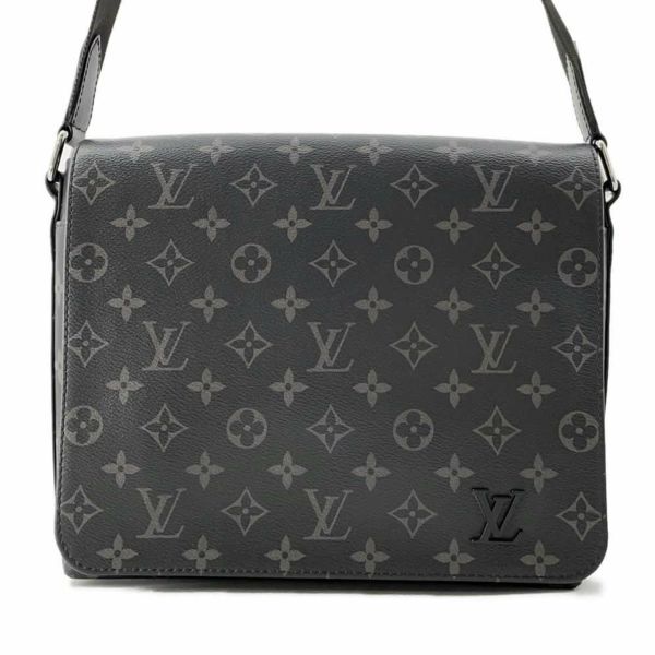 ルイヴィトン ショルダーバッグ モノグラム・エクリプス ディストリクト PM NV3 M46255 LOUIS VUITTON メンズ 黒 安心保証  | 中古・新品ブランド販売ギャラリーレア公式通販