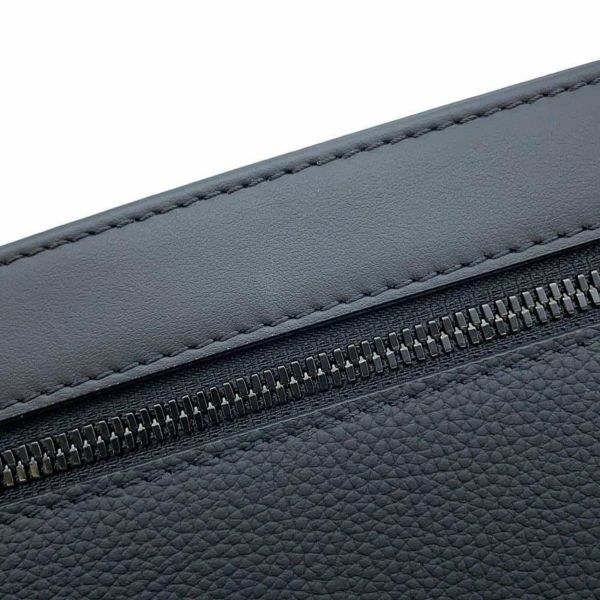 ルイヴィトン ショルダーバッグ アエログラム・レザー メッセンジャー・ヴォワヤージュ M59329 LOUIS VUITTON クラッチ 黒