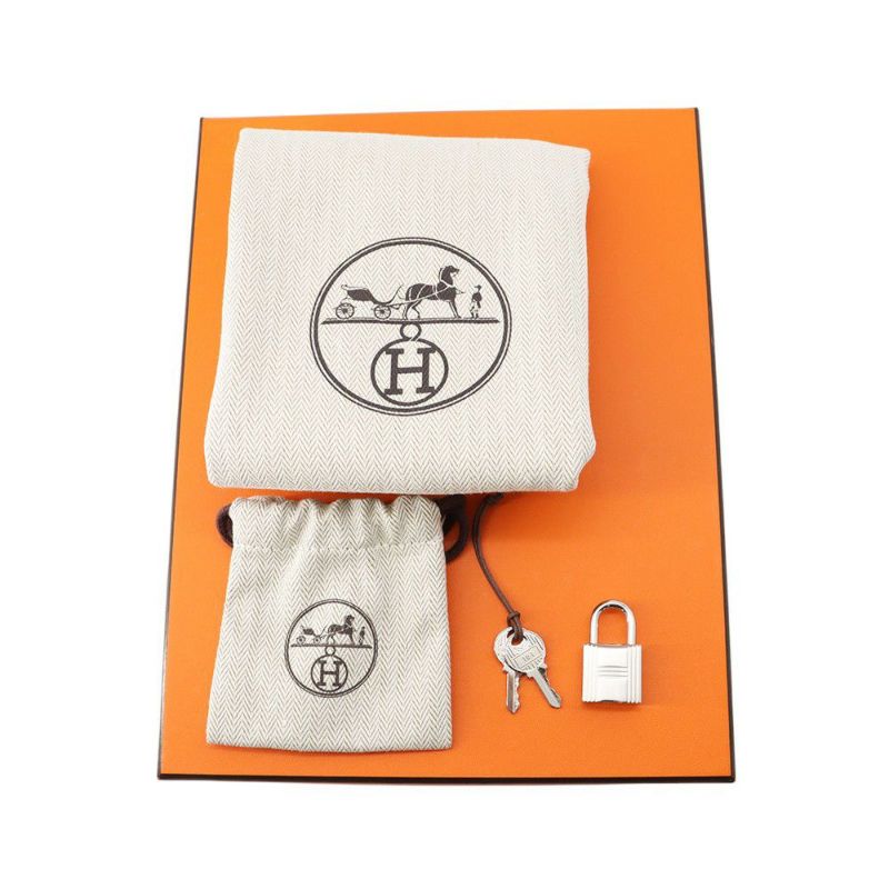 エルメス ハンドバッグ ピコタンロックPM エトゥープ/シルバー金具 トリヨンクレマンス Y刻印