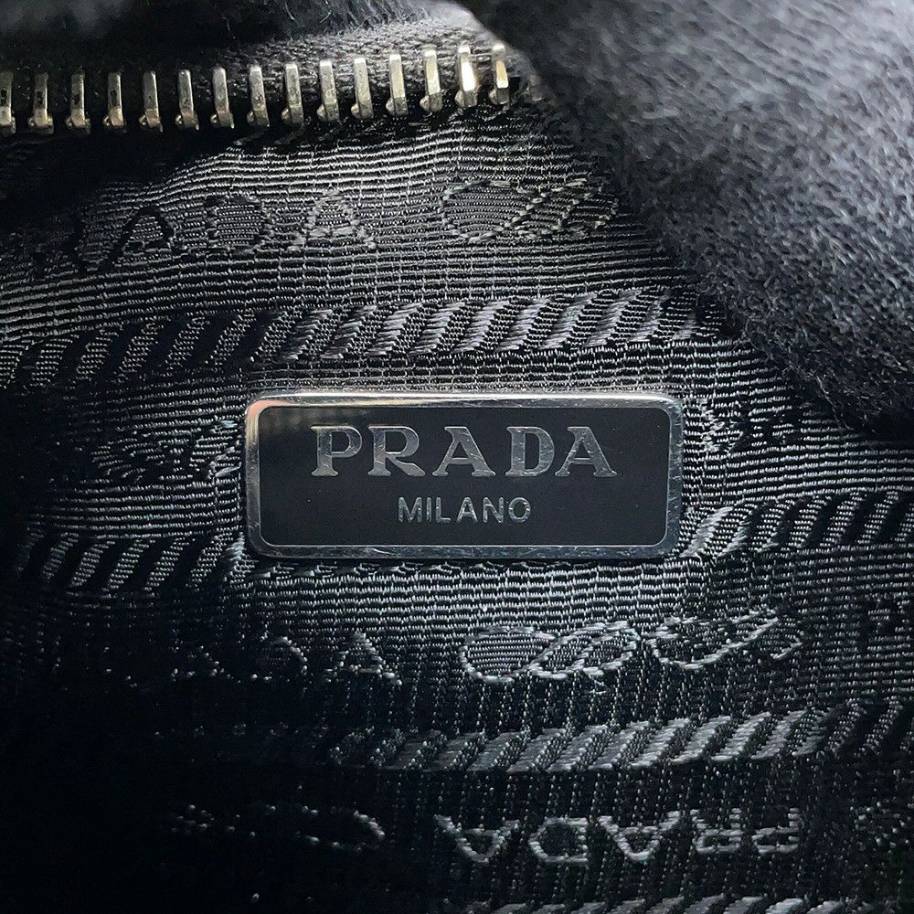 プラダ ショルダーバッグ Re-Edition 2005 Re-Nylon ナイロン 1BH204 PRADA 2wayバッグ 黒