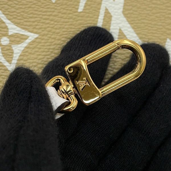 ルイヴィトン トートバッグ モノグラム・ジャイアント ネヴァーフルMM ポーチ付き M44568 LOUIS VUITTON