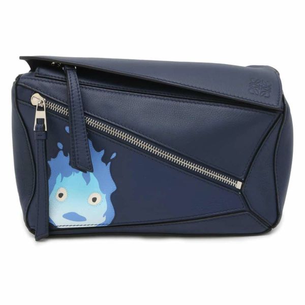 ロエベ ボディバッグ パズルバッグ ジブリコラボ カルシファー レザー B510P35X15 LOEWE バッグ