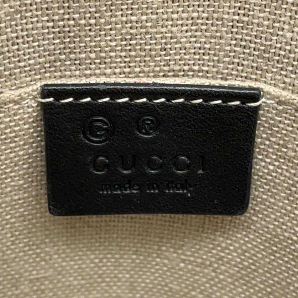 グッチ ハンドバッグ マイクログッチシマ 449654 GUCCI 2WAYショルダーバッグ GG柄 アウトレット品 黒