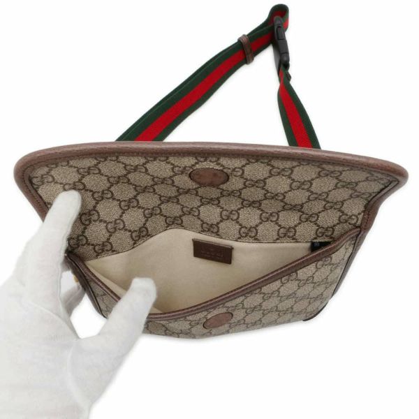 グッチ ボディバッグ GGスプリーム ネオヴィンテージ シェリーライン ベルトバッグ 493930 GUCCI