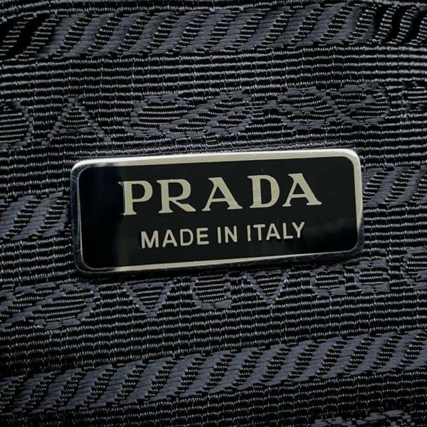 プラダ ショルダーバッグ トライアングル ナイロン 1BH190 PRADA バッグ 黒