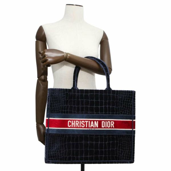 クリスチャン・ディオール トートバッグ ラージ ベルベット Christian Dior バッグ