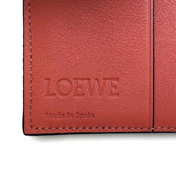 ロエベ 二つ折り財布 アナグラム コンパクト ジップウォレット C660Z41X01 LOEWE 財布