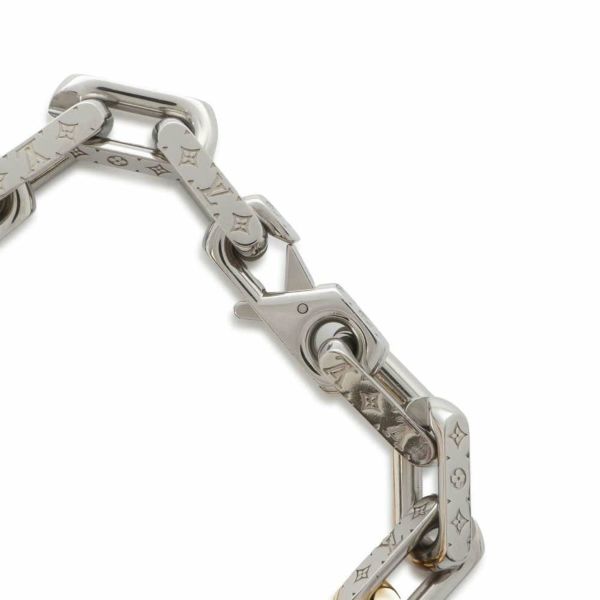 ルイヴィトン ブレスレット モノグラム チェーン サイズM M1555M LOUIS VUITTON アクセサリー