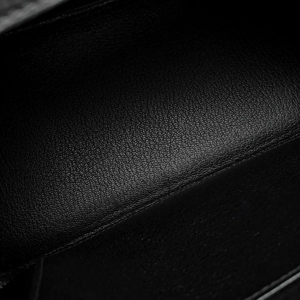 エルメス バーキン25 ブラック/ゴールド金具 トゴ Z刻印 HERMES Birkin ハンドバッグ 黒