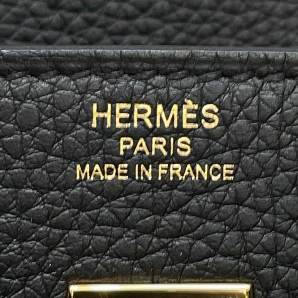 エルメス バーキン25 ブラック/ゴールド金具 トゴ Z刻印 HERMES Birkin ハンドバッグ 黒