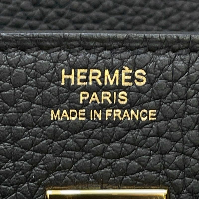 エルメス バーキン25 ブラック/ゴールド金具 トゴ Z刻印 HERMES Birkin ハンドバッグ 黒