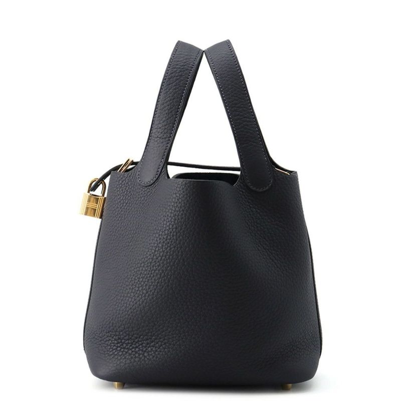 エルメス ハンドバッグ ピコタンロックPM キャバン/ゴールド金具 トリヨンクレマンス K刻印