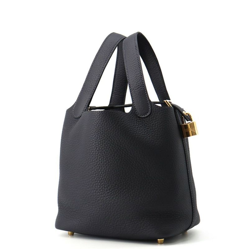 エルメス ハンドバッグ ピコタンロックPM キャバン/ゴールド金具 トリヨンクレマンス K刻印