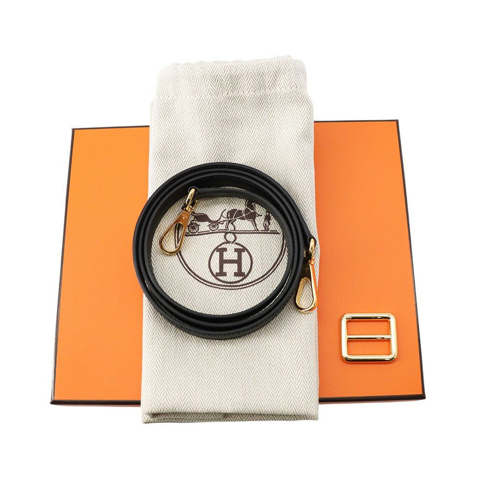 エルメス ショルダーバッグ エブリンTPM セリエ ブラック/ゴールド金具 エプソン K刻印 黒