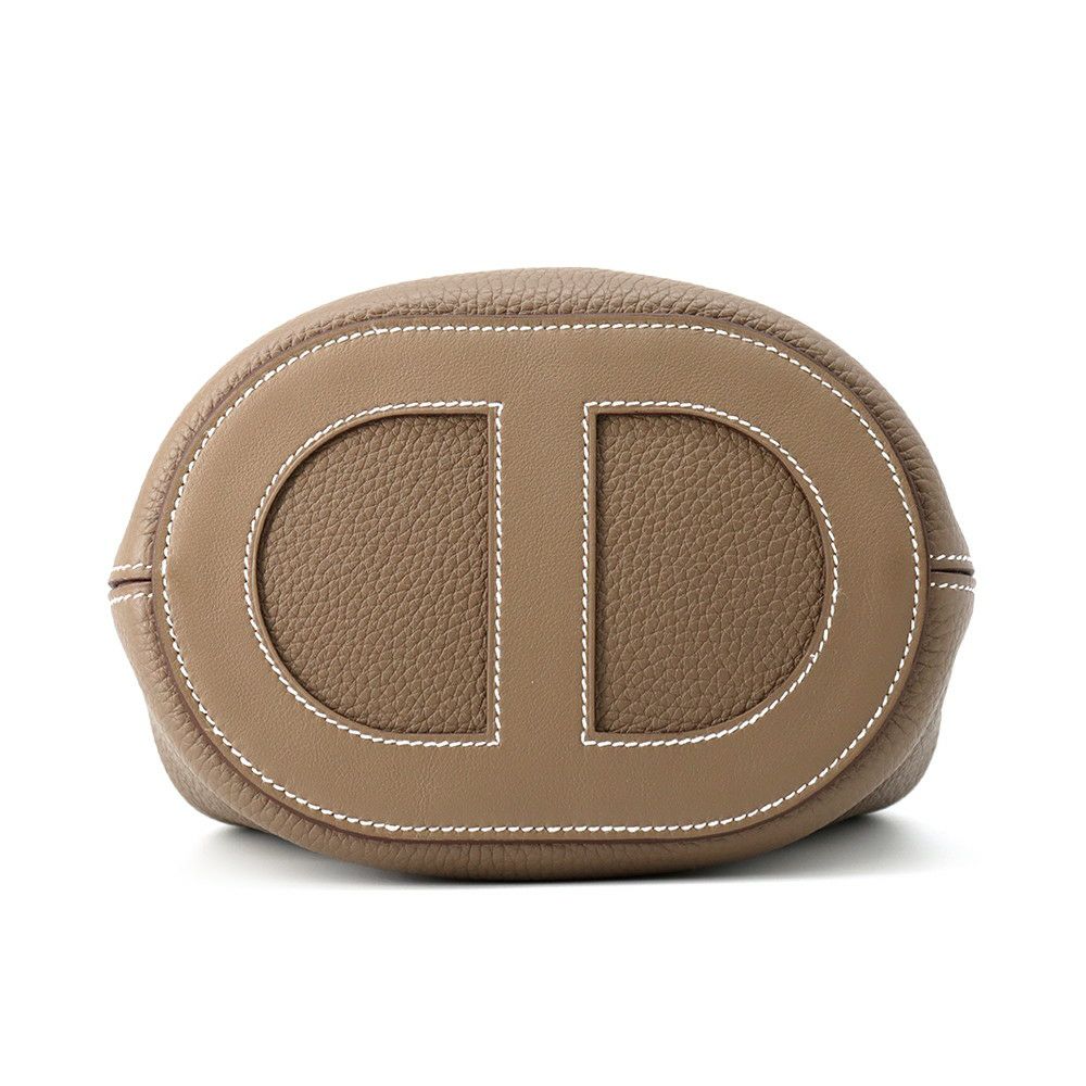 エルメス トートバッグ インザループ 18 エトゥープ/ゴールド金具 トリヨンクレマンス/スイフト U刻印