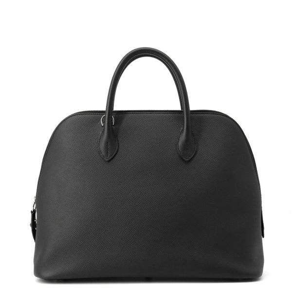 エルメス ハンドバッグ ボリード1923 30 ブラック/シルバー金具 エプソン U刻印 2wayショルダー 黒