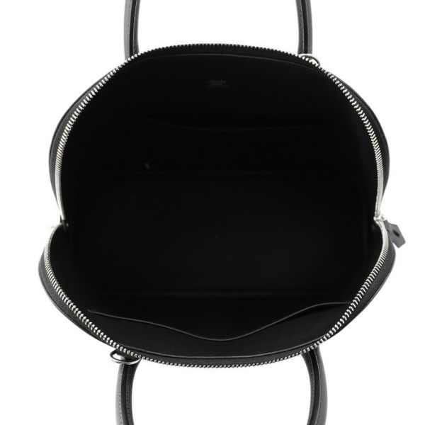 エルメス ハンドバッグ ボリード1923 30 ブラック/シルバー金具 エプソン U刻印 2wayショルダー 黒