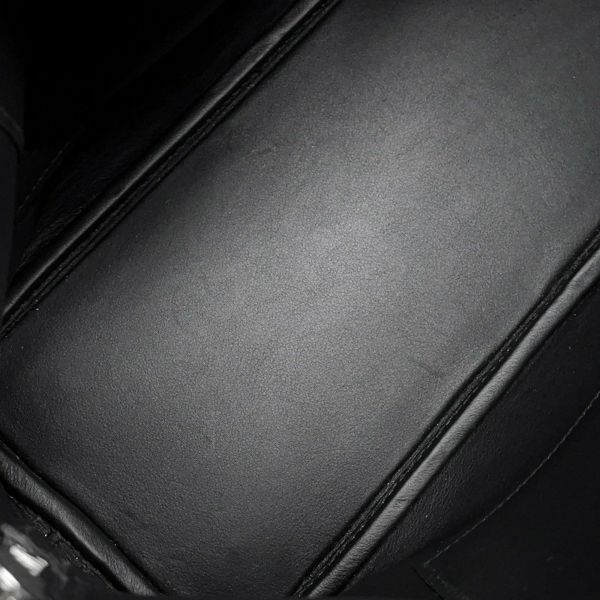 エルメス ハンドバッグ ボリード1923 30 ブラック/シルバー金具 エプソン U刻印 2wayショルダー 黒