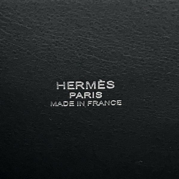 エルメス ハンドバッグ ボリード1923 30 ブラック/シルバー金具 エプソン U刻印 2wayショルダー 黒