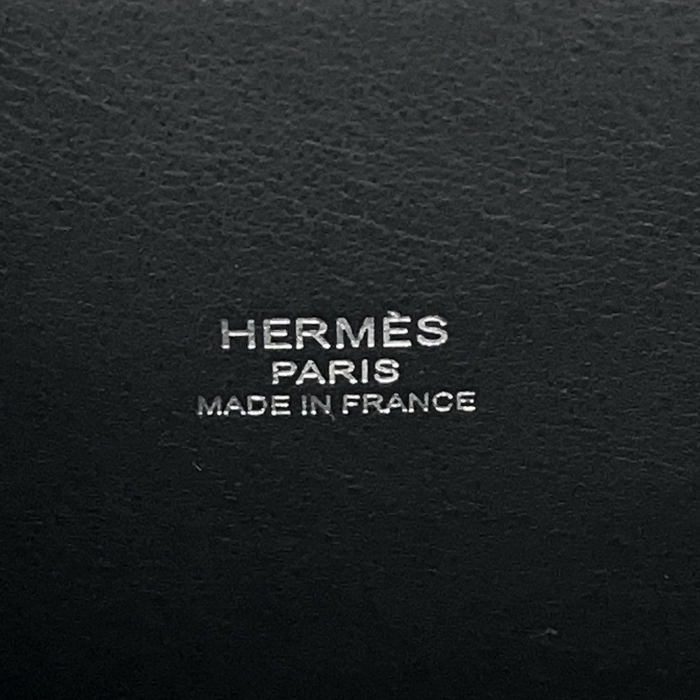 エルメス ハンドバッグ ボリード1923 30 ブラック/シルバー金具 エプソン U刻印 2wayショルダー 黒