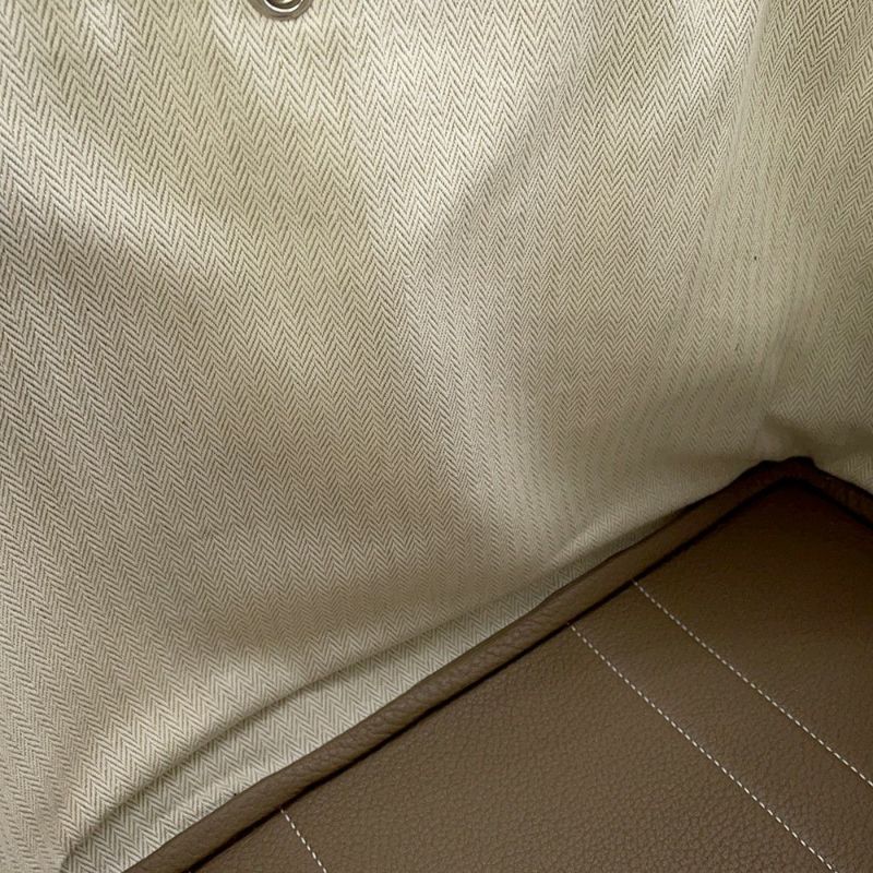 エルメス トートバッグ ガーデンパーティPM エトゥープ/シルバー金具 ネゴンダ U刻印