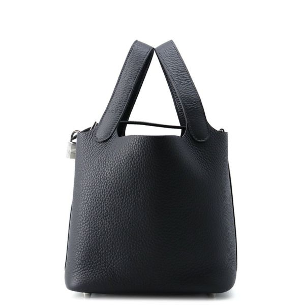 エルメス ハンドバッグ ピコタンロックPM キャバン/シルバー金具 トリヨンクレマンス K刻印